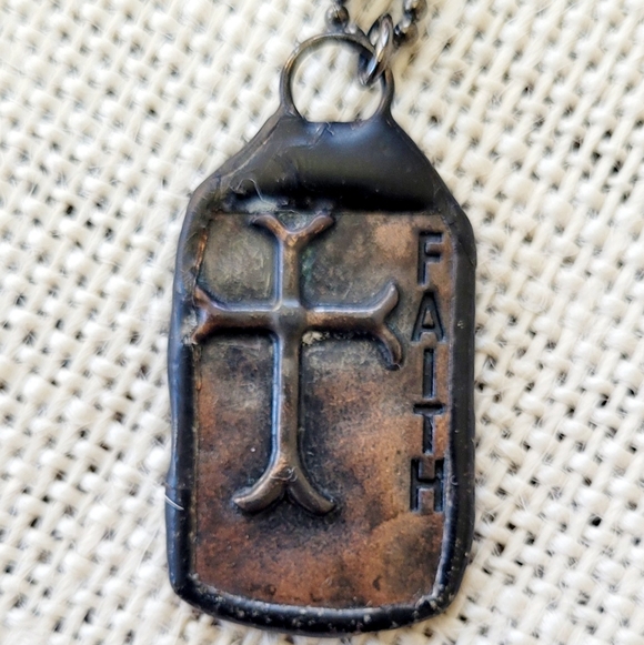 Cool Water Other - Cross/Faith Pendant